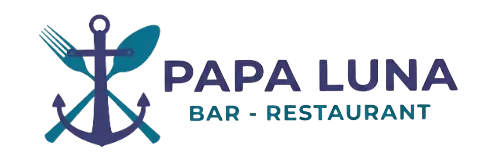 Restaurante Papa Luna Logo Horizontal